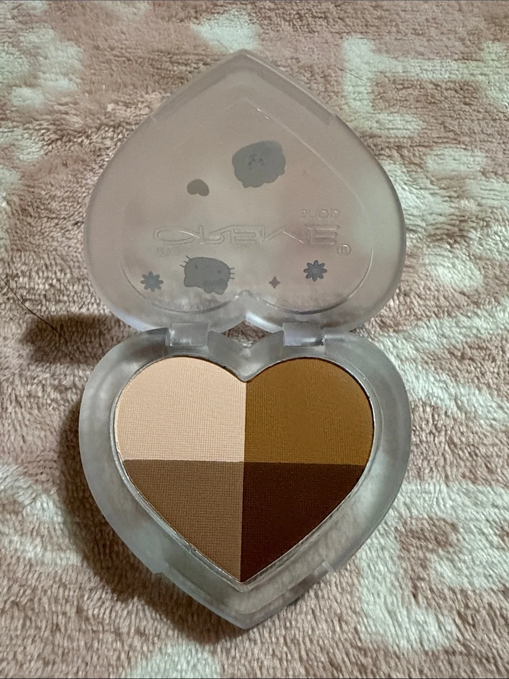 L.A. Colors Hello Kitty Lovely Dream Eyeshadow Palette - Brown & Pink Shades